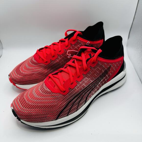 Size 8 - Puma Electrify Nitro ‘Persian Red’ Women’s Running Shoe - Picture 3 of 7